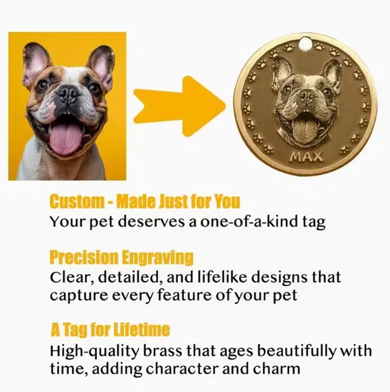 Custom Engraved Dog Nameplates for Bulk Orders - Image 5