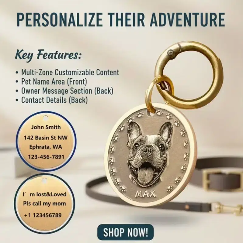 Custom Engraved Dog Nameplates for Bulk Orders - Image 4