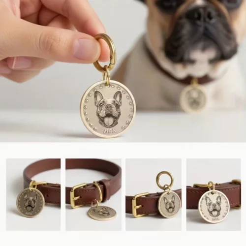 Custom Engraved Dog Nameplates for Bulk Orders