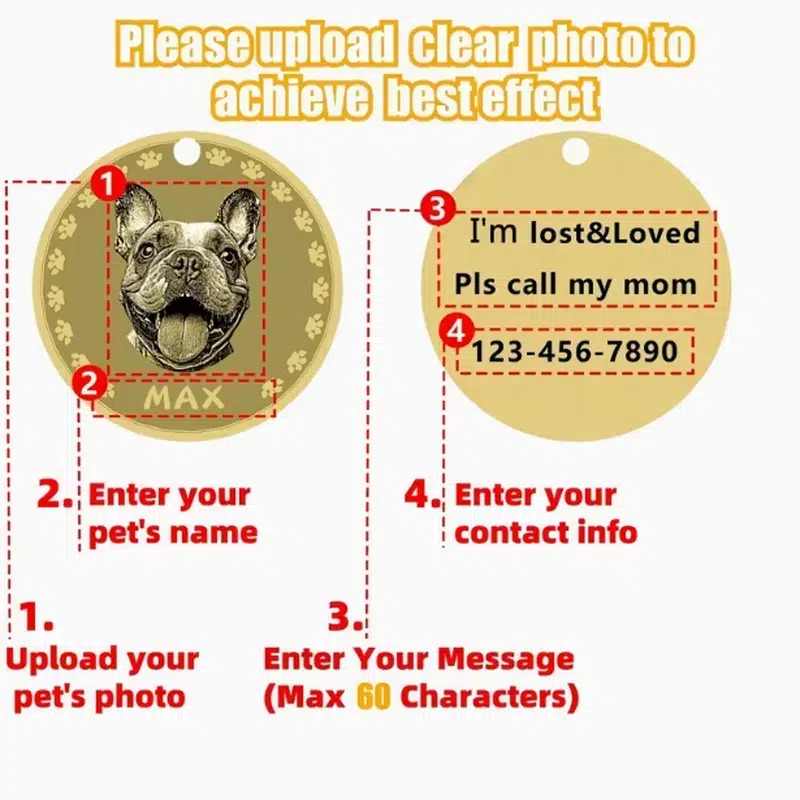 Custom Engraved Dog Nameplates for Bulk Orders - Image 7