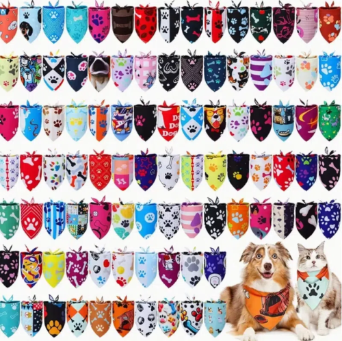 Custom Plaid Dog Bandanas for Wholesale