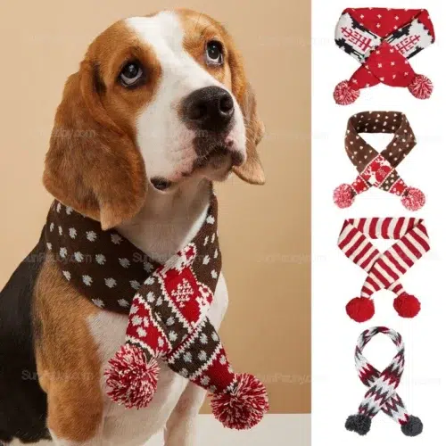 Dog Christmas Neckerchief