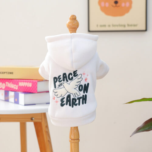 Dog Embroidered Sweatshirt