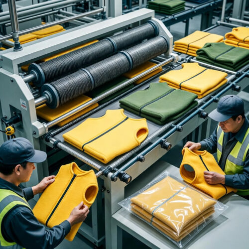 Dog Fleece Vest with Zipper Closure for Wholesale