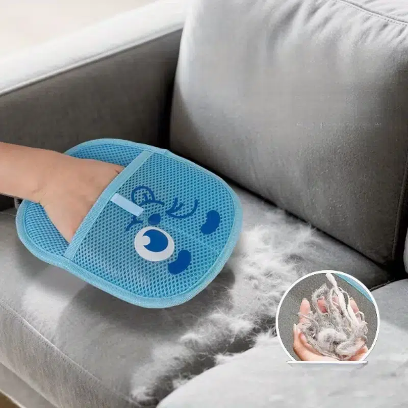 Dog Grooming Gloves with Metal Needles for Wholesale