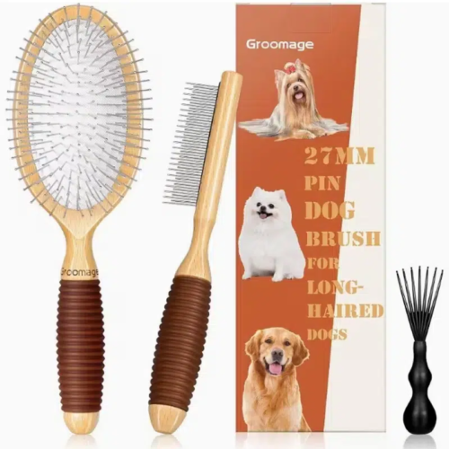 Dog Grooming Gloves with Metal Needles for Wholesale