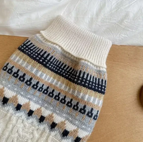 Dog pullover sweater