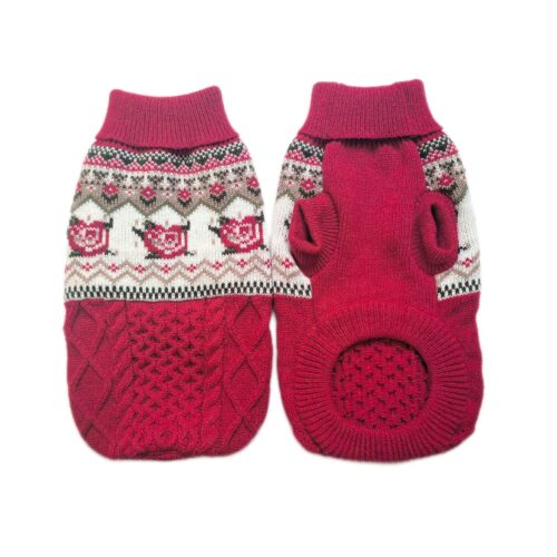 Dog pullover sweater