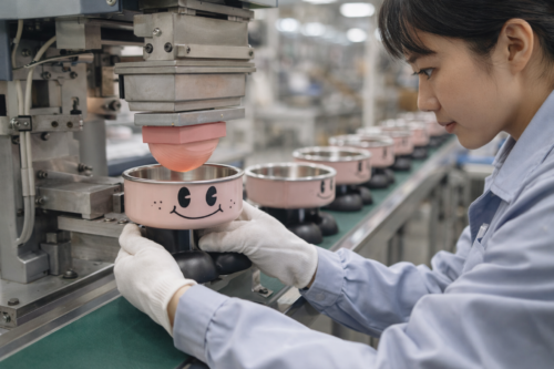 Elevated Stainless Steel Dog Food Bowl for Wholesale