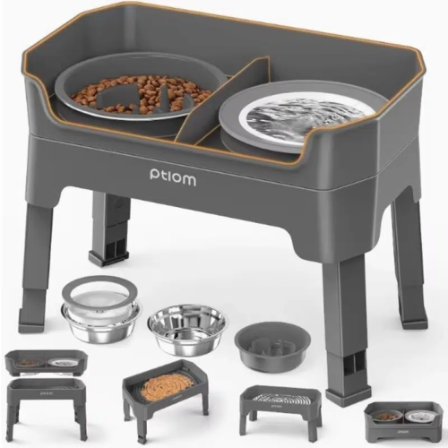 Elevated Stainless Steel Dog Food Bowl for Wholesale