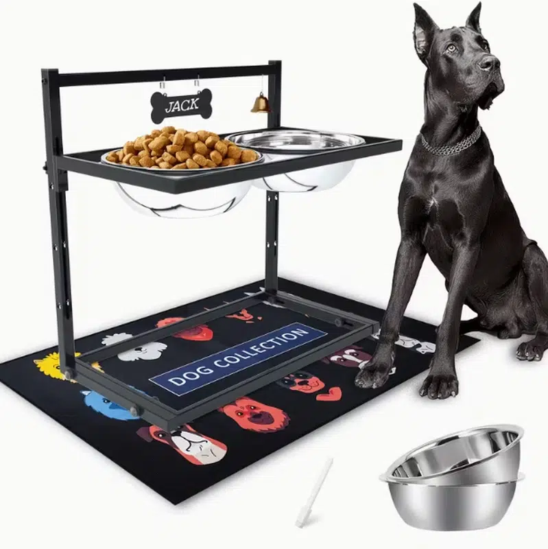 Elevated Stainless Steel Dog Food Bowl for Wholesale