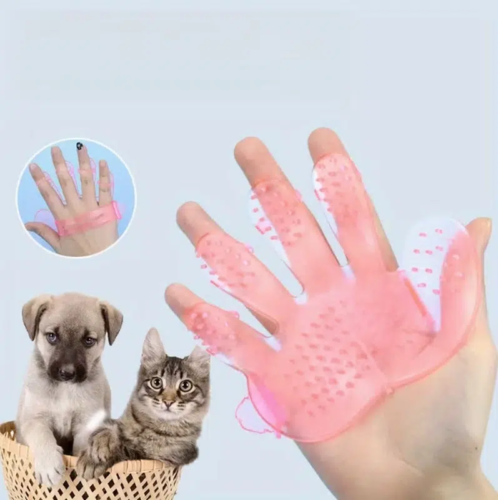 Extended Waterproof Cuff Dog Washing Gloves for Wholesale