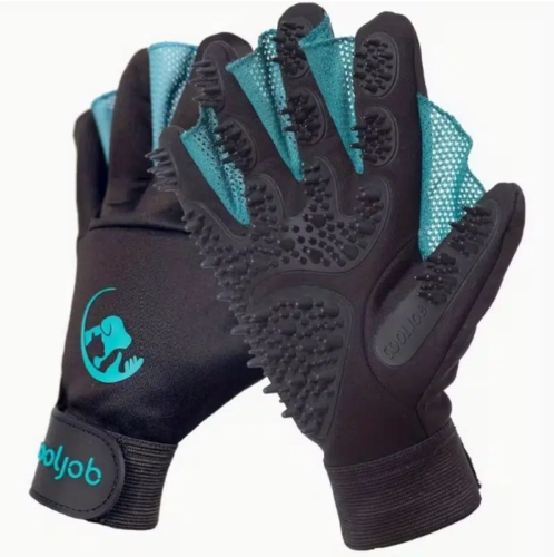 Extended Waterproof Cuff Dog Washing Gloves for Wholesale