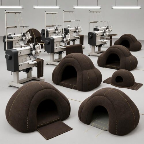 Extra Large Fluffy Dog Bed for Wholesale