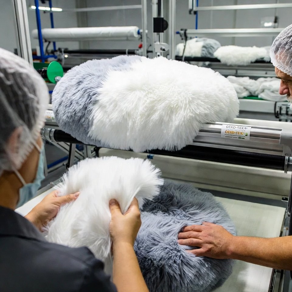 Extra Large Fluffy Dog Bed for Wholesale
