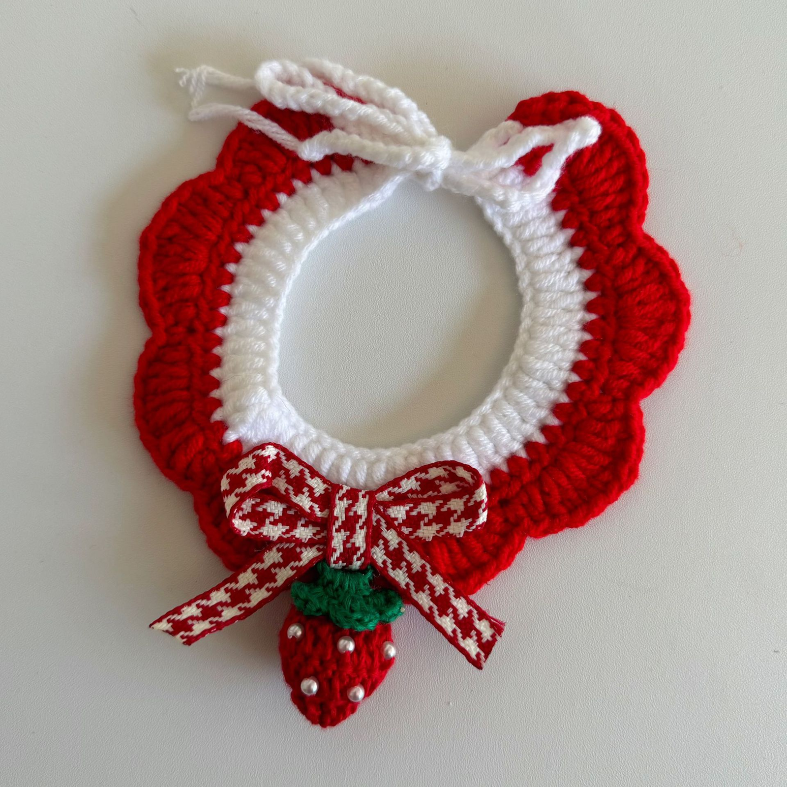 Floral Crochet Dog Collar for Wholesale