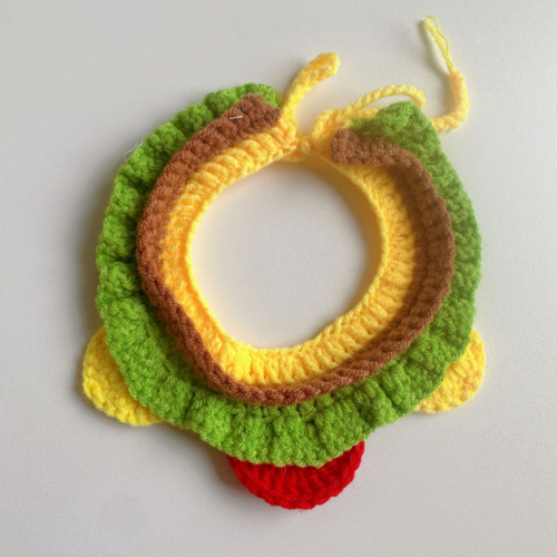 Floral Crochet Dog Collar for Wholesale