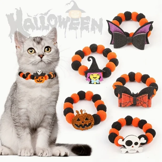 Halloween Cat Collar