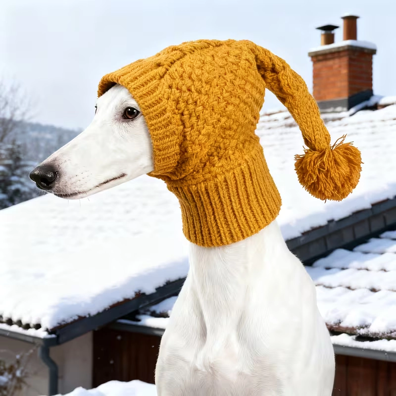 Knit Dog Beanie for Wholesale