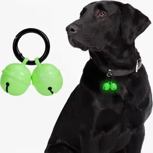 OEM Clip-On Glow Dog Bell for Collars and Outdoor Gear