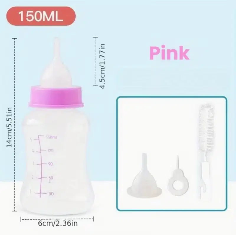OEM Pet Feeding Bottle Anti Flatulence Precise Scales - Image 4