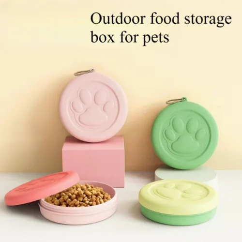 OEM Portable Pet Treat Storage Case with Leash Clip