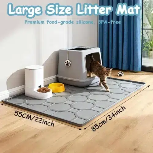 OEM Silicone Pet Feeding and Litter Mat