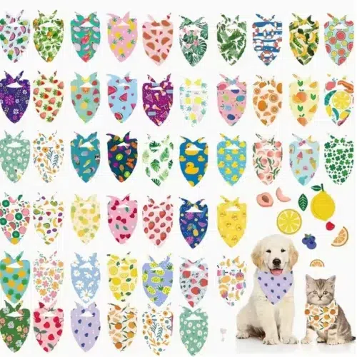 OEM Summer Pet Bibs - Washable Breathable Fabrics