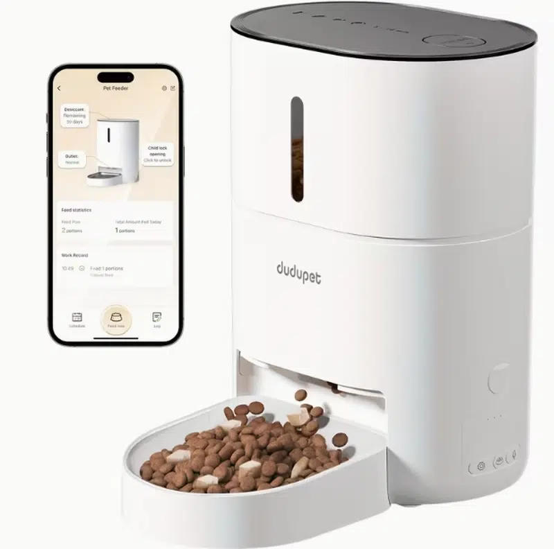 OEM WiFi Automatic Cat Feeder with App Control, 4L Capacity