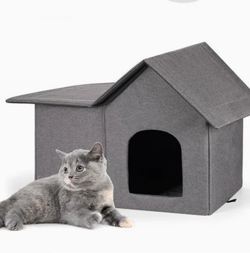 Outside Cat Houses