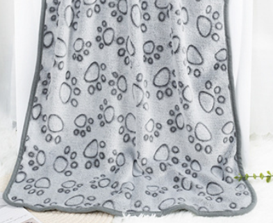 Paw Print Paw Dog Blanket for Wholesale