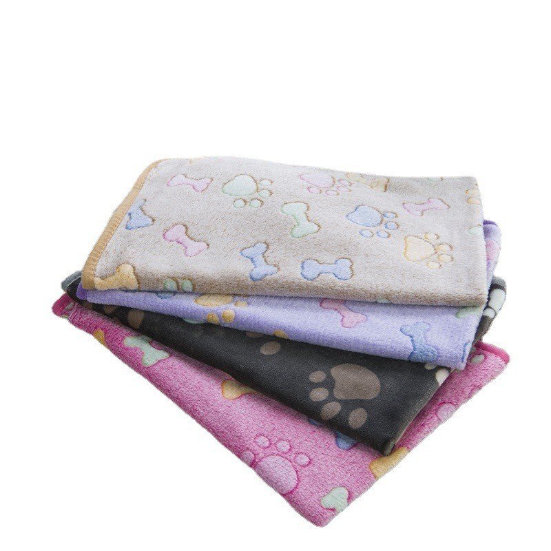 Paw Print Paw Dog Blanket for Wholesale