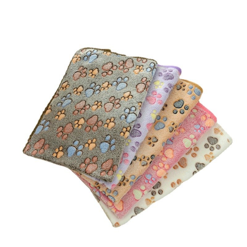 Paw Print Paw Dog Blanket for Wholesale