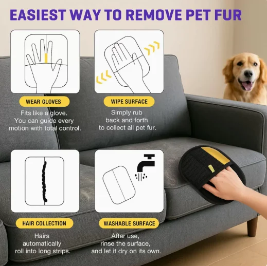 Pet Hair Removal Glove
