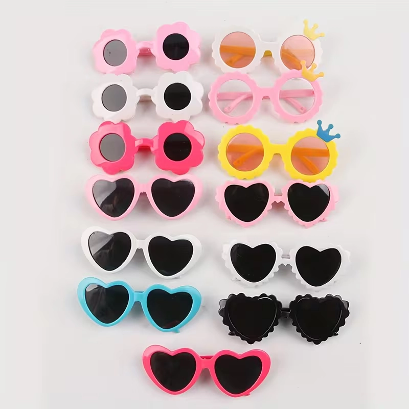 Plastic Frame Dog Sunglasses for Wholesale