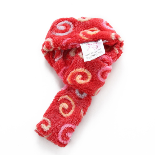 Plush Polyester Dog Christmas Scarf for Wholesale