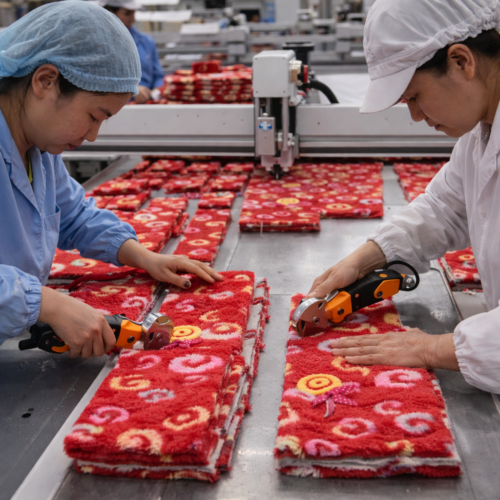 Plush Polyester Dog Christmas Scarf for Wholesale