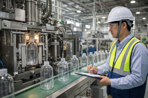 Portable Plastic Pet Water Bottle with Dual Water and Food Storage for Wholesale