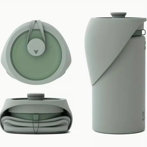 Portable Plastic Pet Water Bottle with Dual Water and Food Storage for Wholesale