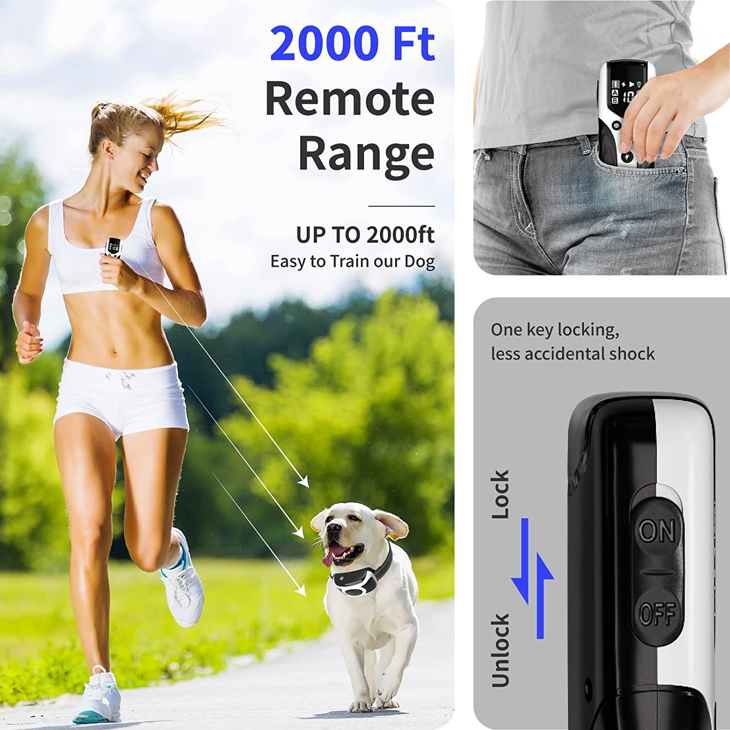 Remote Control Dog Training Collar for Wholesale