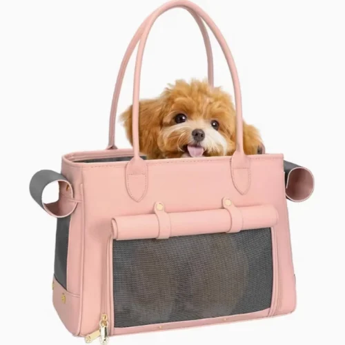 OEM Travel Pet Tote Carrier with Secure Zipper and Comfort Mat