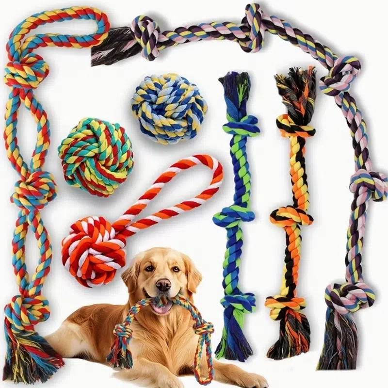 Rope Ball Dog Toy