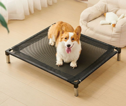 Foldable Dog Bed with Metal Frame for Wholesale