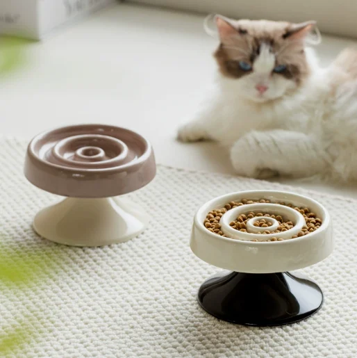 Slow Feed Cat Bowls