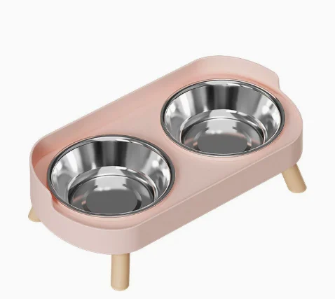 Stainless Steel Elevated Cat Bowls