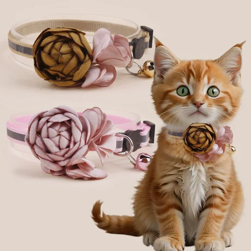 Flower Cat Collar