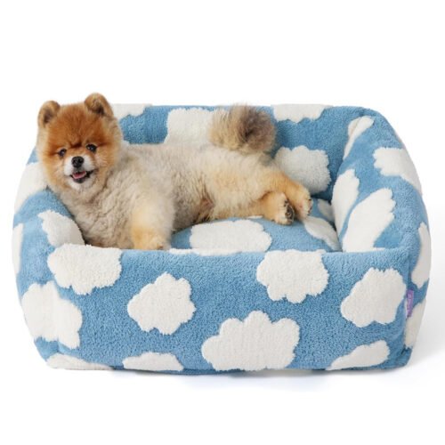 Sleigh-Shaped Christmas Dog Bed for Wholesale