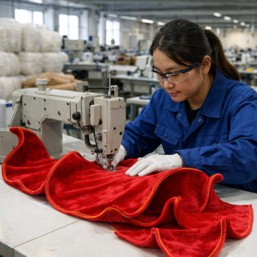 Sleigh-Shaped Christmas Dog Bed for Wholesale