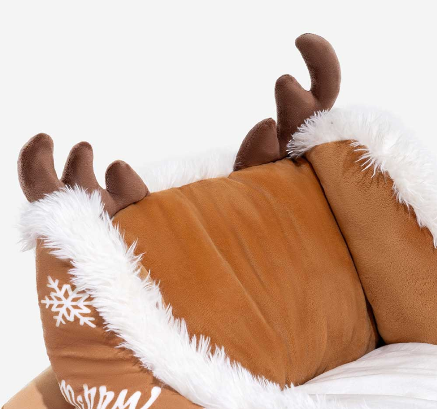 Sleigh-Shaped Christmas Dog Bed for Wholesale