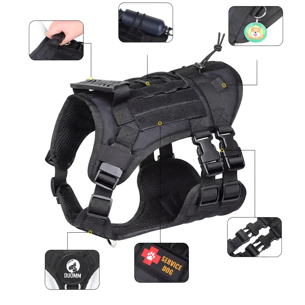 Tactical Dog Harness